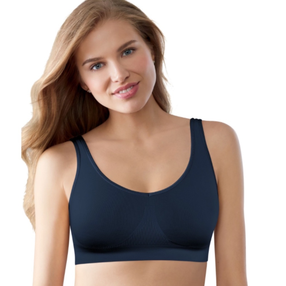 Bali One Smooth U Support Bralette in the Navy